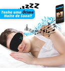 Tapa Olho Dormir Mascara Com Som Bluetooth Fone Tapa Ouvido
