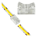 Kit 10 Emenda Conector 2 Vias 180º Fita Led Cob 8mm 9w Tensão de operação