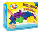 Areia Mágica Cinética Castelinhos Art Kids 400g - Acrilex Cor Azul/Roxo