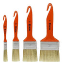 Kit 4 Pincel Trincha Branca Pintura Tiger 696 Verniz Madeira