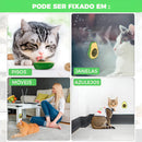 Kit 5 Abacate Brinquedo Interativo Gatos Catnip Erva Natural Cor Verde