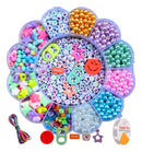 Kit Miçangas Infantil Para Montar Pulseiras Colar Bijut Flor 2