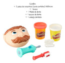 Play-Doh Hasbro massinha de modelar mini brincando de dentista E4919 cor vermelho e branco