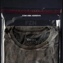 Embala Commerce Embalagem Lembrancinhas 100 unidades plástico transparente 30cm x 40cm+5cm de Aba Adesiva Saco Incolor de Alta Qualidade e Resistente Saquinho Premium Polipropileno Full Camiseta