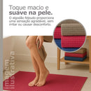 Kit 6 Pisos Tapete Para Banheiro Saída De Box Cores Supremo