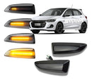 Par Pisca Seta Sequencial Chevrolet Gm Onix T Preto