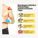 Fita Bandagem Elástica Adesiva Funcional Fisioterapia De Kinesio Tape Joelho Coluna Vertebral Ombro Ligadura Cor Sortida de acordo com a cor disponível em estoque