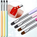 Pincel Lingua De Gato Para Unhas De Gel