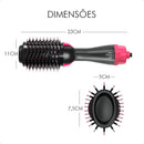 Escova Secadora 4 Em 1 Profissional 1200w Seca Alisa Modela Cabelo