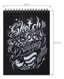 Sketchbook Para Desenho 100 Páginas 50 Folhas A4 180g