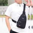 Bolsa Tiracolo Pochete Masculina Transversal Ombro Cor Preto