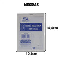 20 Blocos Nota Neutra Multivias 1 Via 50 Folhas Sidgraph