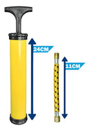 Bomba Para Bola De Futebol Bomba para Encher Bola De Vôlei Bomba de ar manual portátil Bomba para encher piscina cor variadas 60psi