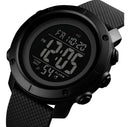Relógio Masculino Esportivo Skmei 1426 Digital Original Led Cor da correia Preto Cor do bisel Preto Cor do fundo Preto