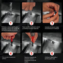 Kit Jogo Helicoil Reparo Rosca Postiça M5-m12 Com 131 Peças