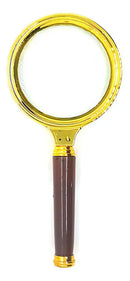 Lupa De Luxo Com Lente De Aumento Zoom 10x 70mm Mf-70