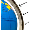 Globo Terrestre Giratório Politico - 23cm X 16cm