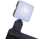 Luz de videoconferencia Led Iluminação Fotográfica Noturna Com Clip Portátil Celular E Notebook Reunião Online Fotos e Videos Preto Knimp