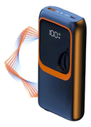 Carregador Portátil Powerbank Turbo Rápido 20.000mah C/ Cabos Cor Preto