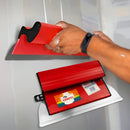 Desempenadeira Aço Inox 25cm Lisa Para Massa Corrida