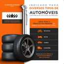 Medidor Manual Pressão Tipo Caneta Calibragem De Pneu 50lbs