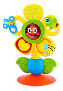 Brinquedo Musical Flor Do Bebê Luz Giratório Ventosa Zoop
