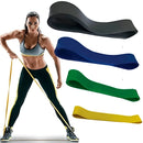 Kit Com 4 Rubber Band Mini Band Faixa Elástica Pilates Fisioterapia