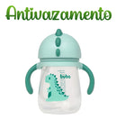 Copo Transição Antivazamento Válvula Dino Com Alça Buba® Cor Verde