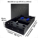 Mini Dio Em Aço 6fo Sc Ou 12fo Lc - Preto