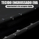 Kit 2 Capa De Chuva Reforçada Pvc Trans Preto Tamanho único