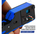 Alicate De Crimpar Conector Rj45 Cat6 Cat7 Pass Crimp Fácil