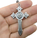 Zanato Artigos Religiosos terço hematita São Miguel Arcanjo