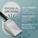 Pazinha Pá Coletora Higiênica Caixa De Areia reutilizável De Gato Pet Peneira Aço Inox Flysea