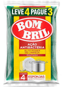 Esponja Bombril Multiuso Leve 4 Pague 3