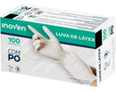 Luva Látex Procedimentos Com Pó Inoven Tamanho G Com pó Sim Cor Branco Unidades por embalagem 100