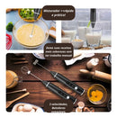 Misturador Bebidas Ovos Portátil Elétrico Bateria Mini Mixer JPBG