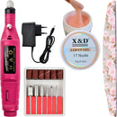 Lixadeira Elétrica Motor Unha Motorzinho Portátil Gel