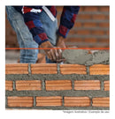 Kit 12 Linhas De Nylon P/ Pedreiro Laranja Top Fio 100mts