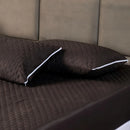 Capa protetora colchão box king matelado premium impermeável tabaco Casa Laura Enxovais