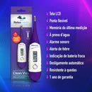 Termômetro Digital Clean View Com Medição Em 10 Segundos