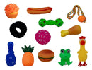 Kit 12 Brinquedos Mordedor Pet Cachorro Filhotes Porte Médio