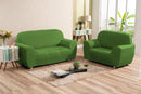 Kit Capa De Sofá Magic Elastex 2 E 3 Lugares Rapido Cor Verde