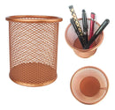 Porta Caneta, Lápis, Redondo, Metal, Rose Gold, Gv Office