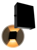 Luminária Arandela Facho Bidirecional de parede Starlumen St1597 cor preto