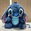 Urso De Pelúcia Stitch Encantador Antialergico Macio Cor Azul Espaço Pelúcia