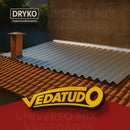 Fita Manta Asfáltica Aluminizada Vedatudo 15cmx10m Dryko