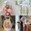Kit 10 Balao Bolha Bubble 24 Polegadas 60cm Balão Bubble