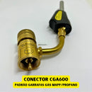 Maçarico Portátil Profissional Armz Turbo Tocha Acendimento Automático Refrigeração Map Solda