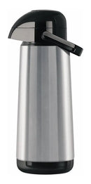 Garrafa Térmica De Pressão 1,8 Litro Inox Lúmina Conserva Bebidas Quentes E Frias Alavanca Resistente termo lar