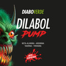 Dilabol Pump Pré Treino Pote 300g Sabor Bala De Framboesa Diabo Verde - FTW